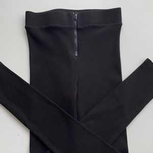 Naked Wardrobe all snatched and zipped leggings